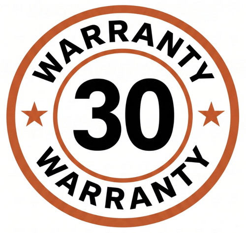 30 Days Warranty